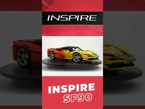 Lego Technic Ferrari SP3 competitor/Inspire SF90 #legotechnic #ferrari #sf90