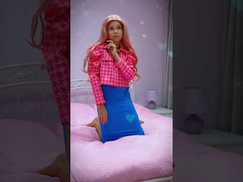 Alice dress up like a Barbie girl in real #shorts