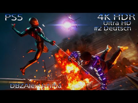 Marvel's Spider-Man Miles Morales (PS5) 4K 60FPS HDR + Raytracing Gameplay #2 Deutsch