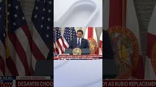 Gov DeSantis: FL AG Ashley Moody to replace Senator Marco Rubio #breaking #trump #desantis