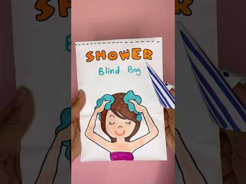 Shower blind bag! #blindbag #blindbagopening #asmrunboxing #asmr #papercraft #craftideas #craft