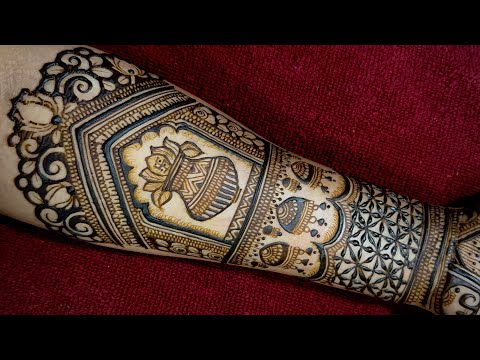 Step by step  bridal mehndi design 2025 || Trending bridal mehndi design 2025 || Mehndi Artist Komal