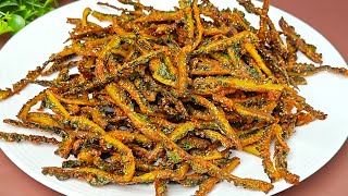 Crispy Karela Fry | बिना कड़वाहट का कुरकुरा करेला फ्राई | Bitter Gourd Fry Recipe