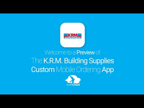 K.R.M. Building Supplies - Mobile App Preview - KRM5076W