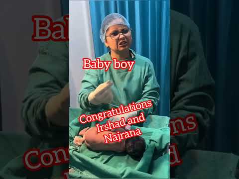 congratulations to the patient 🙏🎉🤲🥳 Allah paak blessed a boy #baby #newborn #mybaby #normaldelivery