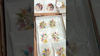 Fancy Sareepin Brooch Only 45 /- Each, Wholesale price available Natraj shoppy Whatsapp 9975614710