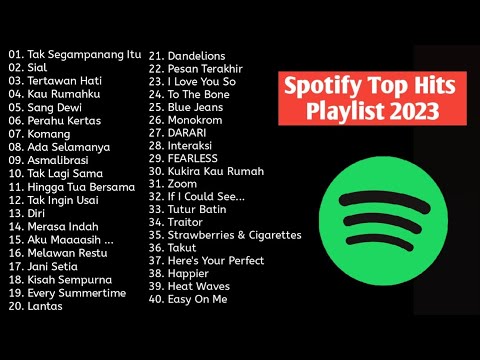 SPOTIFY TOP HITS PLAYLIST 2023