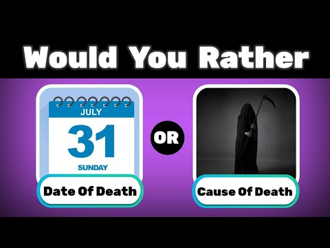 WOULD YOU RATHER Hardest Choices Ever | Choice Quiz