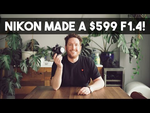 Nikon's Z 35mm f1.4 is Priced at $599?! Shipping in July