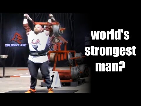 Youtuber Tries Competing at WORLD'S STRONGEST MAN