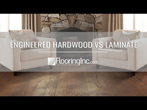 Engineered Hardwood vs Laminate