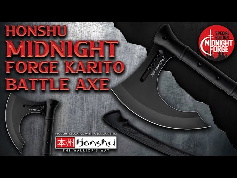 BUDK: The IMPRESSIVE Midnight Forge Karito Battle Axe!