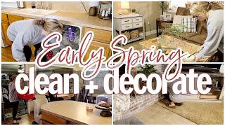 *NEW* CLEAN + DECORATE WITH ME / MODERN FARMHOUSE STYLE / EARLY SPRING DECOR IDEAS / ROBIN LANE LOWE