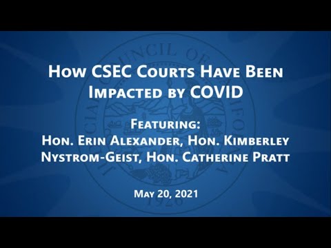 How CSEC Courts Have Been Impacted by COVID-19