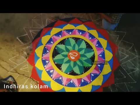 3d simple rangoli drawing | kolam using 3d colours | may. மாத கோலங்கள் | லவ்வலி ரங்கோலி கலெக்சன்