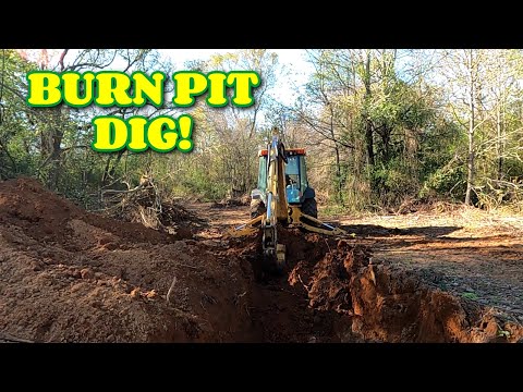 Burn pit done!! farm, tiny house, homesteading, RV life, RV living|