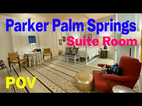 Parker Palm Springs Hotel Suite POV