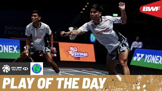 HSBC Play of the Day | A perfectly deceptive backhand from Muhammad Shohibul Fikri