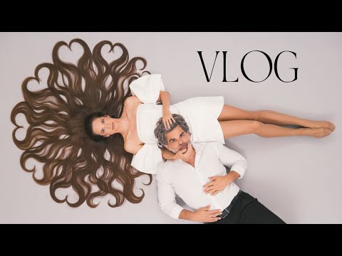 Our Magical Engagement Photoshoot 🥹💗 Hair Art  & Lot's of Wholesome Fun! Vlog