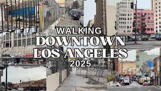 A Walk in Downtown LA | Cecil Hotel | Skid Row | 2025