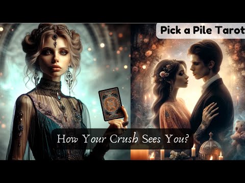 How Does Your Crush Sees YOU? All About YOUR CRUSH 😍💭💞  Pick a Card Tarot English 🔮