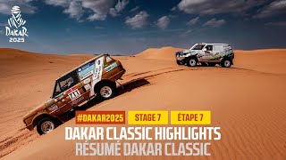 Dakar Classic Highlights - Stage 7 - #Dakar2025