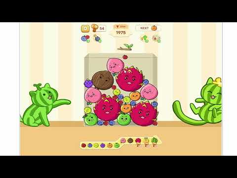 【フルーツマージ：ジューシードロップ】Fruit Merge: Juicy Drop🌟17