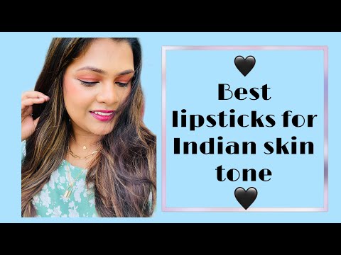 Best lipsticks for Indian skin tone/ affordable lipsticks for tan skin/ lipsticks for Indian skin