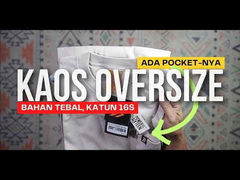 Unboxing Kaos Oversize Murah Berkualitas Yang Laris Di Shopee | GEOFF MAX