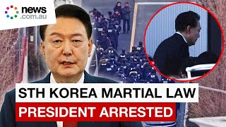 South Korean President Yoon arrested in standoff