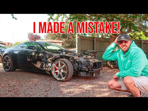 FIXING MY CRASHED ASTON MARTIN VANTAGE