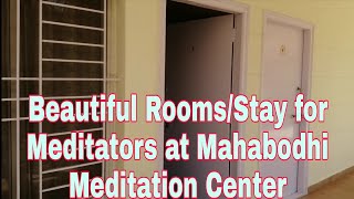 Rooms | Stay For Meditators at Mahabodhi Meditation Center, Narasipura, Alur Village, Bangalore