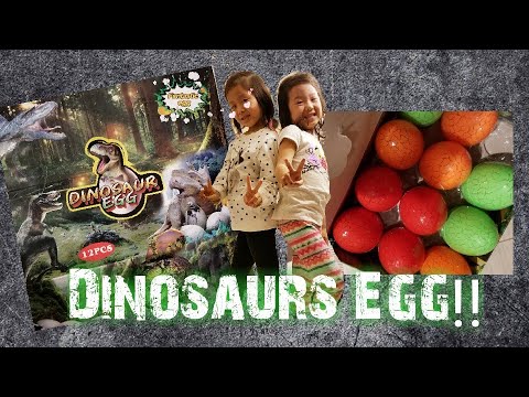 SGILE Jumbo Easter Egg Surprise Egg(Vehicle/Easter 2019 DINOSAURS EGG Unboxing by Cherry Curly Sista