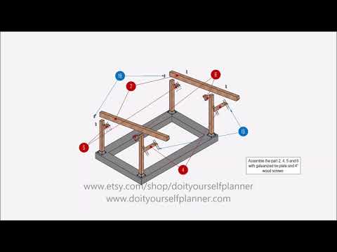 Easy DIY 12x14 Carport Plan: Step-by-Step Animation | Build a Stylish Shelter for Your Vehicles