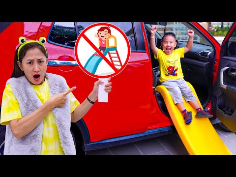 Jolie & Johnny: Safety Rules with Slide Surprises Everywhere for Kids