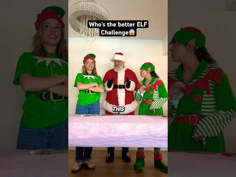 Who's The Better ELF CHALLENGE😳 #shorts