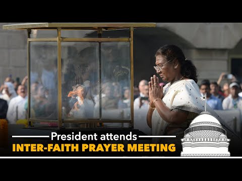 President attends inter-faith prayer meeting on occasion of birth anniversary of Mahatma Gandhi