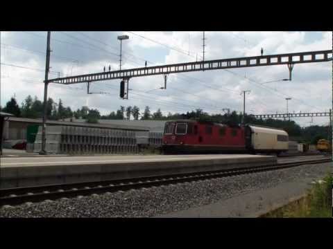 Trafic ferroviaire à Hendschiken 2/2