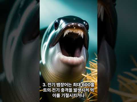 재밌는 바다속 생물에 관한 놀라운 사실 5가지 [5 fun facts about underwater creatures]