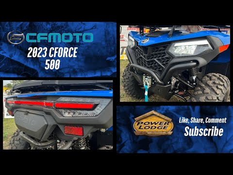 These 2023 CFMOTO CFORCE 500's Look Sharp