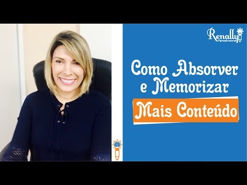 Como Reter e Memorizar MAIS Conteúdo?