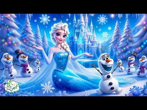 Sweet Melodies with Elsa & Olaf 🎹Relaxing Sleep Music for Deep Sleep and Instant Relief from Stress