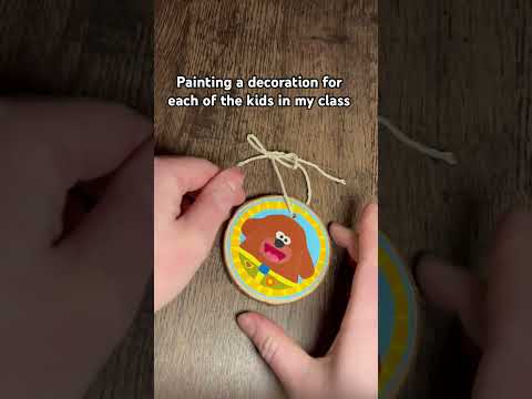 Hand painted Hey Duggee decoration #heyduggee #painting #illustration