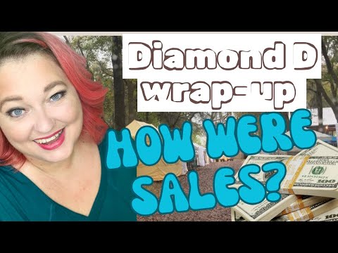 Wrap up of Diamonds in the Rust Fall Vintage Market 2024 | Did our Thrift store flips make a profit?