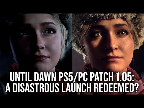 Until Dawn Remake - Patch 1.05 - A Disastrous Launch Redeemed?  PS5/PC Tech Review