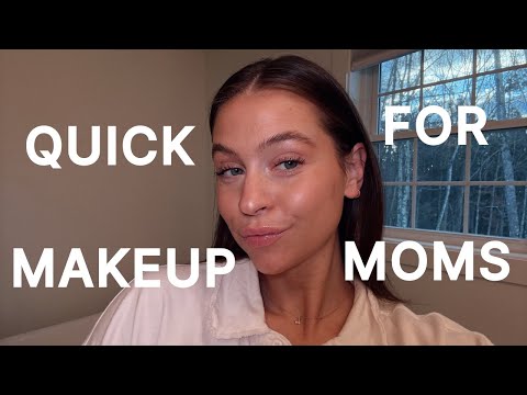 5 MINUTE MOM MAKEUP TUTORIAL