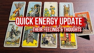 Quick Energy Update 💞💕 Their Feelings & Thoughts 💖💞 Timeless Tarot 💞💕 Hindi-Urdu 💕💞