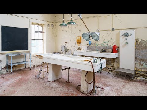 Abandoned Asylum for the Incurable Insane - Incredible Morgue and Autopsy Table!