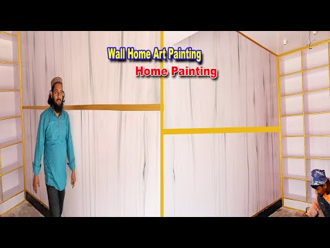 Montana Marble Effect Spray Paint #youtubeshorts #marblewalldesignpainting