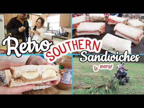 🥪How to make Southern Retro Sandwiches your Grandma Probably ate! ⛄ Winter Homemaking